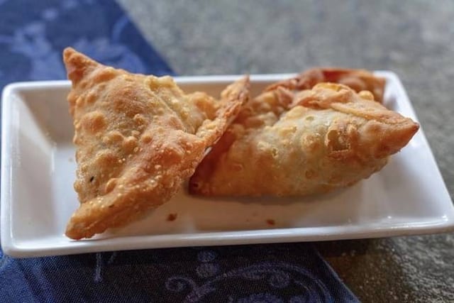 Chicken Samosa.